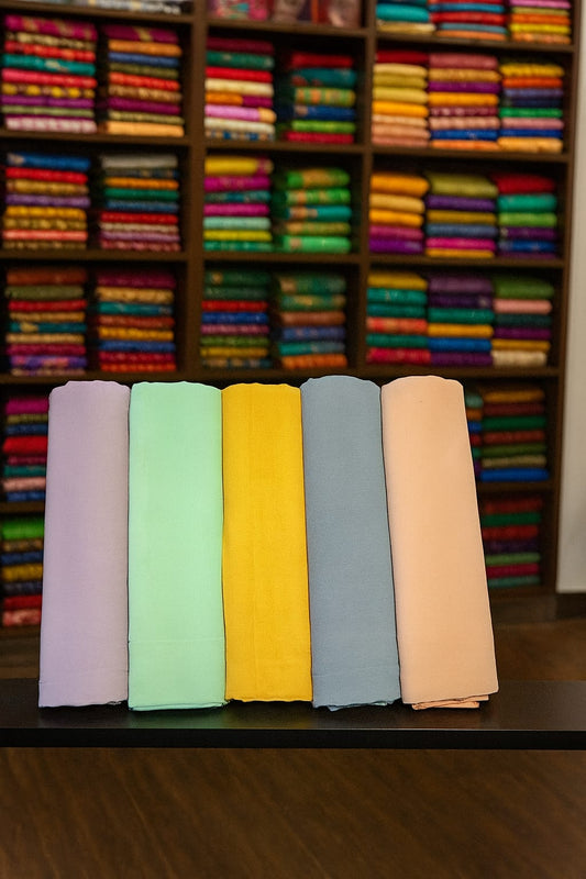 Chiffon Pastel Scraf 5_Piece_sat